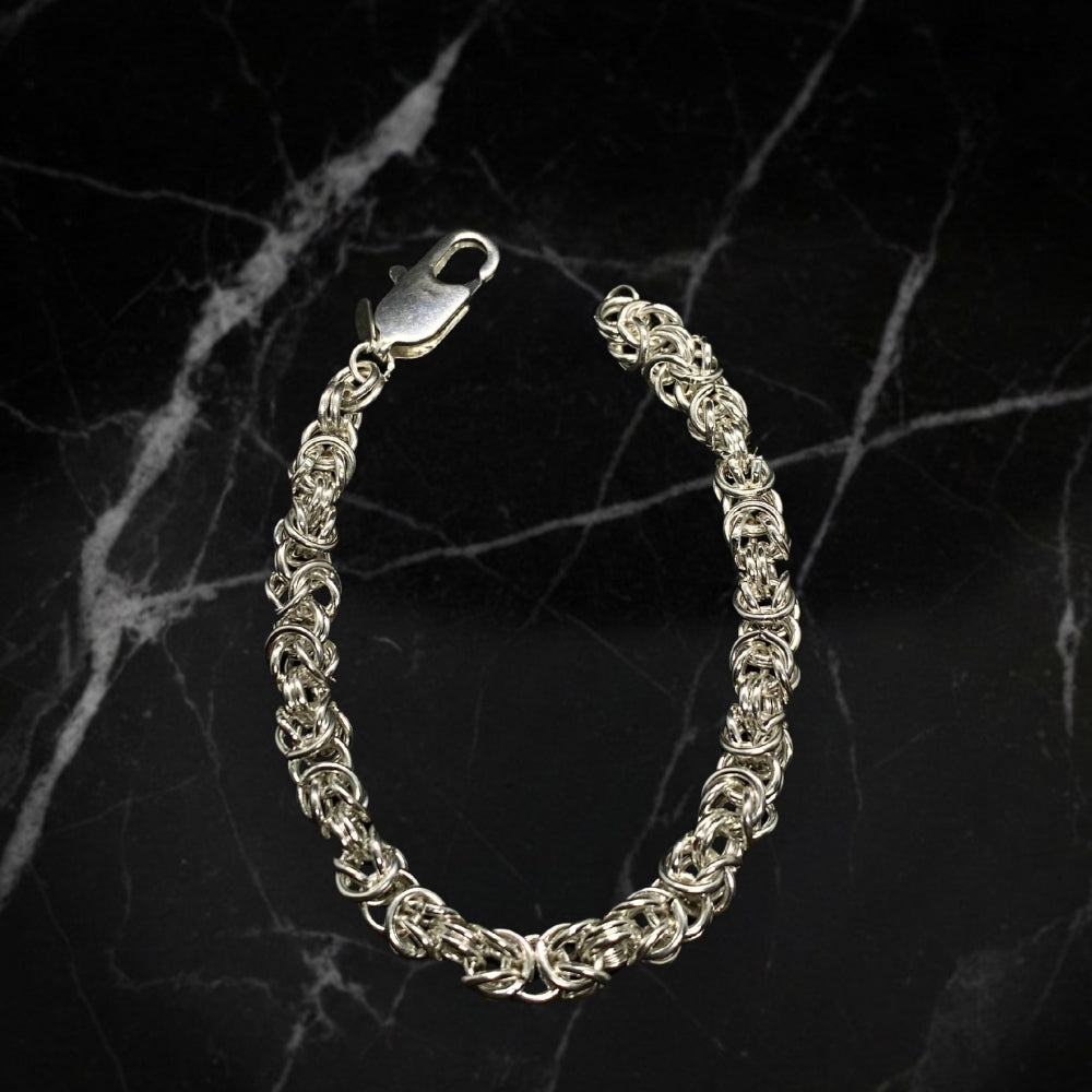 Pulsera Bizantina Plata 925 | 5mm