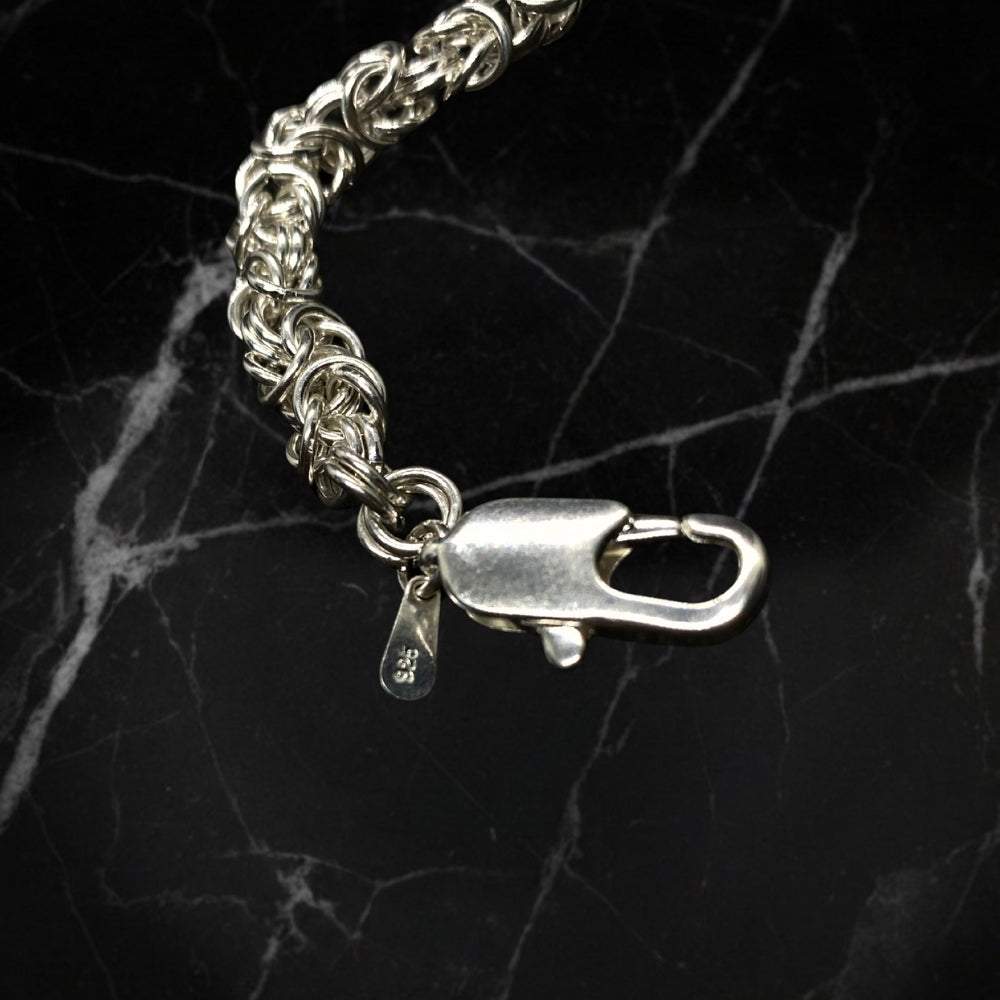 Pulsera Bizantina Plata 925 | 5mm